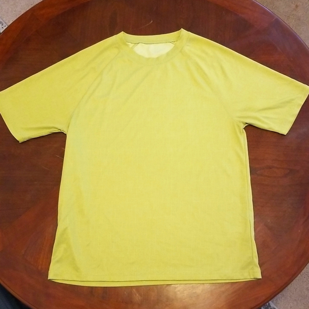 ZeroXposur Men's Medium Lime Green 50+ Sun Protection Short Sleeve Shirt